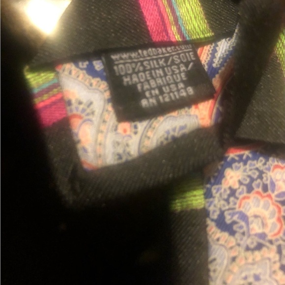 NWT Ted Baker London 100% Silk Tie - Picture 5 of 8